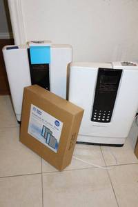 lot 111 image: Two Smart Hepa Air Purifiers and filters