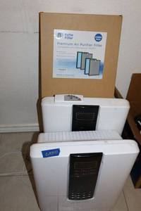 lot 110 image: Two Smart Hepa Air Purifiers and filters
