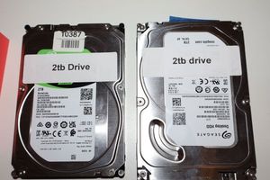 lot 92 image: 2 TB hard drives - 2 total