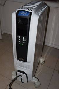 lot 101 image: DeLonghi rolling heater