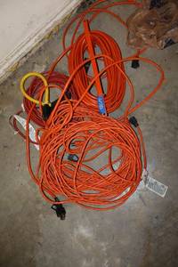lot 183 image: Extension cords