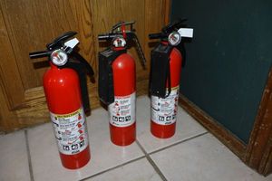 lot 200 image: Fire extinguishers