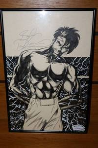 lot 2 image: Brian Denham artist Autographed print, see photos. 10 x 15