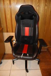 lot 62 image: CORSAIR Gaming chair as shown