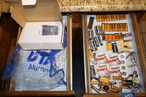 lot 51 image: Batteries and Blackbird Dual Band IR Repeater