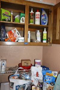 lot 59 image: Floor cleaner and pet supplies