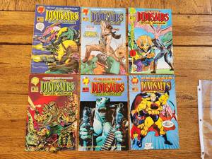 lot 21 image: Selection of Malibu Comics - Genesis Dinosaurs for Hire