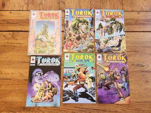 lot 87 image: Selection of Valiant Comics - Turok Dinosaur Hunter