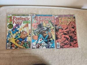 lot 34 image: Selection of vintage Marvel Comics - Fantastic Four