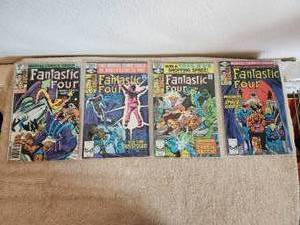 lot 43 image: Selection of vintage Marvel Comics - Fantastic Four