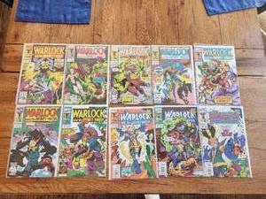 lot 30 image: Selection of Marvel Comics - Warlock and the Infinity Watch