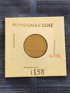 lot 119 image: 1859 Flying Eagle Cent - rare