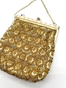 lot 8 image: Vintage Beaded Bag by Fine Arts