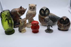 lot 37 image: Vintage Owls
