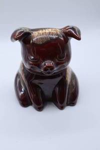 lot 42 image: Hull Brown Drip Porky Pig Bank