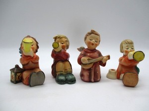 lot 68 image: Total of 4 Goebel Hummel Figurines- - various trademarks