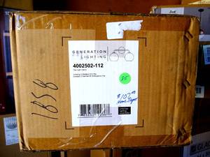lot 85 image: $$$ Generation Lighting Orley 2 Light 18 Wide Bathroom Vanity Light Model 4002502-112
