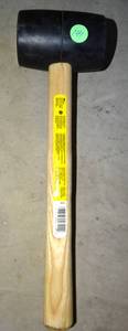 lot 141 image: 16 Oz Rubber Mallet
