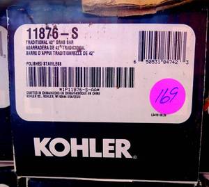 lot 169 image: KOHLER SOS KOH TRADITIONAL 42IN GRAB BAR