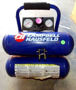 lot 175 image: Campbell Hausfeld Air Compressor DK896201AV