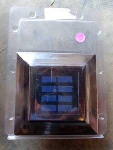 lot 183 image: SL211B 4x4 Imperial Solar Post Cap - Black