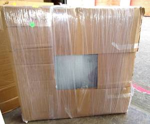 lot 220 image: BIG $$$ ITEM - Simonton 6500 Collection - Picture Window Measures 23 34 x 23 12 Color - BRZP-WHT