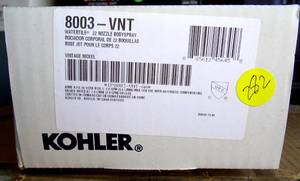 lot 282 image: NEW - SEALED Kohler K-8003-VNT WaterTile 22-Nozzle Square Stimulating Body Spray 2.5 GPM