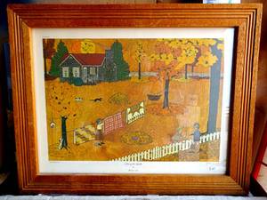 lot 24 image: $$$ RARE ARTIST PROOF (OF 50) - AIRING THE QUILTS SIGNED BY BARBOUR LEE