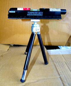lot 124 image: Torpedo Boy 12 in 1 Mini Pocket Size Laser Level With Tripod
