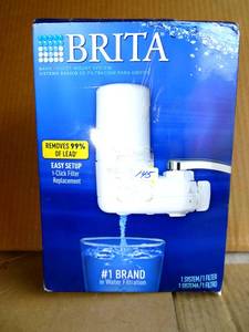 lot 145 image: Faucet-mount Water Filtration System, WHITE