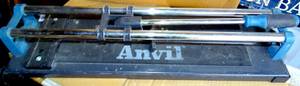 lot 201 image: Anvil 14 in. Ceramic and Porcelain Tile Cutter with 12 in. Cutting Wheel