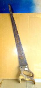 lot 208 image: VINTAGE 24 WOOD SAW