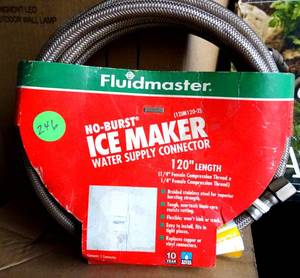 lot 246 image: 10 FT FLUIDMASTER NO BURST ICE MAKER SUPPLY LINE - NEW