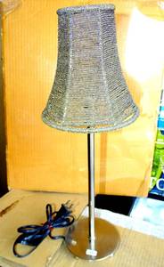 lot 296 image: CUTE TABLETOP LAMP