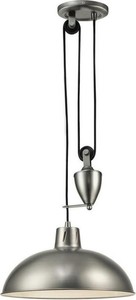 lot 72 image: $$$ Wellington Pulley System Dome Pendant Light