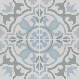 lot 257 image: MSI Encaustic Blume 8 in. x 8 in. Matte Porcelain Patterned Look Floor and Wall Tile (5.16 sq. ft.Case)