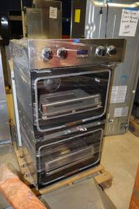 lot 93 image: Viking built-in dual range, model VDOF7301SS02