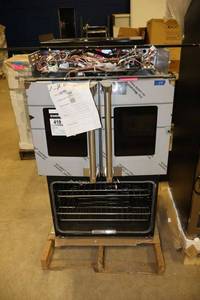 lot 111 image: Viking dual oven unit, model VDOF7301SS. AS SHOWN