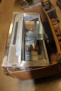 lot 44 image: GE Vent-a-hood B200 EZ clean blower shield, model ZVW1480SPSS