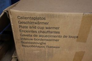 lot 157 image: Plate and cup warmer drawercabinet