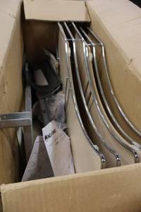 lot 318 image: Corner cabinet drawers, see photos