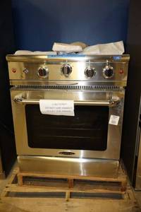 lot 116 image: Capital Cooking gas oven marked damaged, model MCOR304N