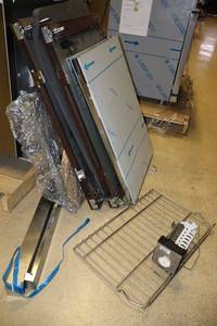 lot 160 image: Tecnogas Oven doors and Misc. parts