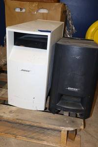 lot 162 image: Bose Speaker systems