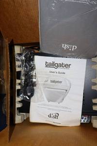 lot 251 image: Tailgater Outdoor satellite dish and receiver - model VQ2500