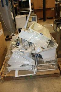 lot 151 image: Misc. refrigerator drawers and parts