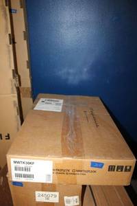 lot 215 image: Frigidaire microwave oven trim kit, model MWTK30KF