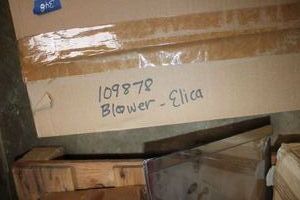 lot 348 image: Elica blower