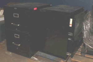 lot 371 image: Two file cabinets as shown