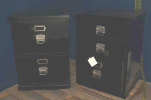 lot 380 image: Two file cabinets